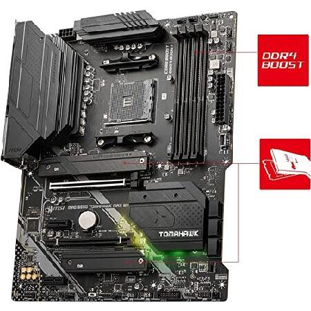 限定品 マイクロセンター AMD Ryzen 7 5800X 8コア 16スレッド アンロックデスクトッププロセッサー MSI MAG B550 Tomahawk MAX WiFi ゲーミングマザーボード (AMD AM4 【QGW1223944804】(44114円)
