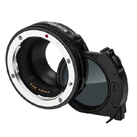 Commlite Autofocus Lens Mount Adapter for Canon EF-Mount Lens to EF-M-Mount Camera with Variable ND Filter｜rest｜04