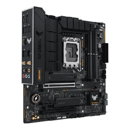 ASUS TUF Gaming B760M-PLUS WiFi (13th and 12th Gen) LGA 1700 mATX Motherboard with PCIe 5.0, 2xPCIe 4.0 M.2 Slots,DDR5,2.5Gb LAN,Front USB 3.2 Gen 2 T｜rest｜04