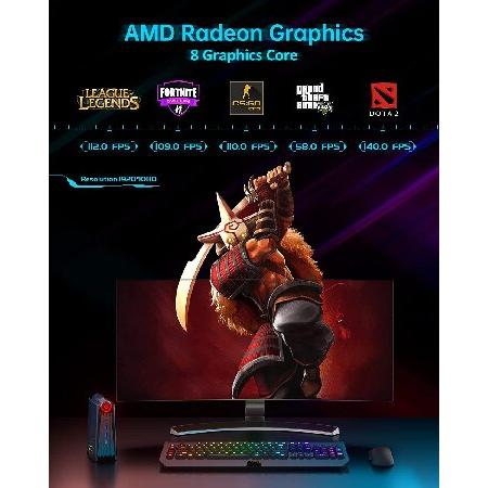 【メモリ16GB SSD512GB】ミニpc AMD Ryzen7 5800U Amazon.co.jp: ミニPC AMD Ryzen 7 5700U (8コア16スレッド 4.3