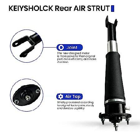 KEIYSHOLCK リアエアストラットサスペンション 交換用 2004-2009 キャデラック SRX OEM 交換番号 15145221, 14145221, 19302764, 21992495, 21998206, 25736678,の画像