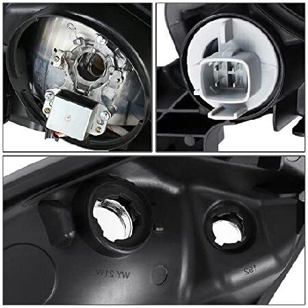 DNA MOTORING Right OEスタイルヘッドライト 2006-2009 Prius対応 クローム/クリアレンズ/アンバーリフレクター OEM-HL-0173-Rの画像