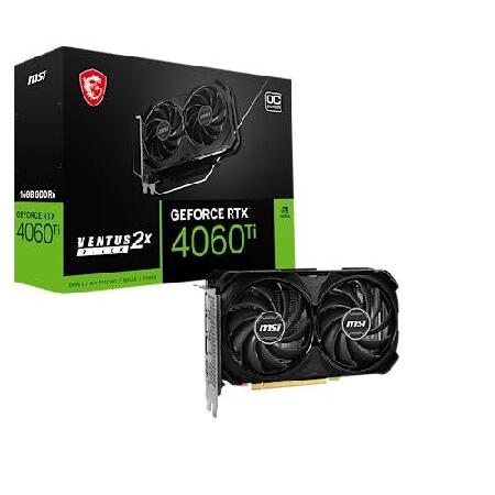 MSI グラフィックスボード GeForce RTX 4060 Ti VENTUS 2X BLACK