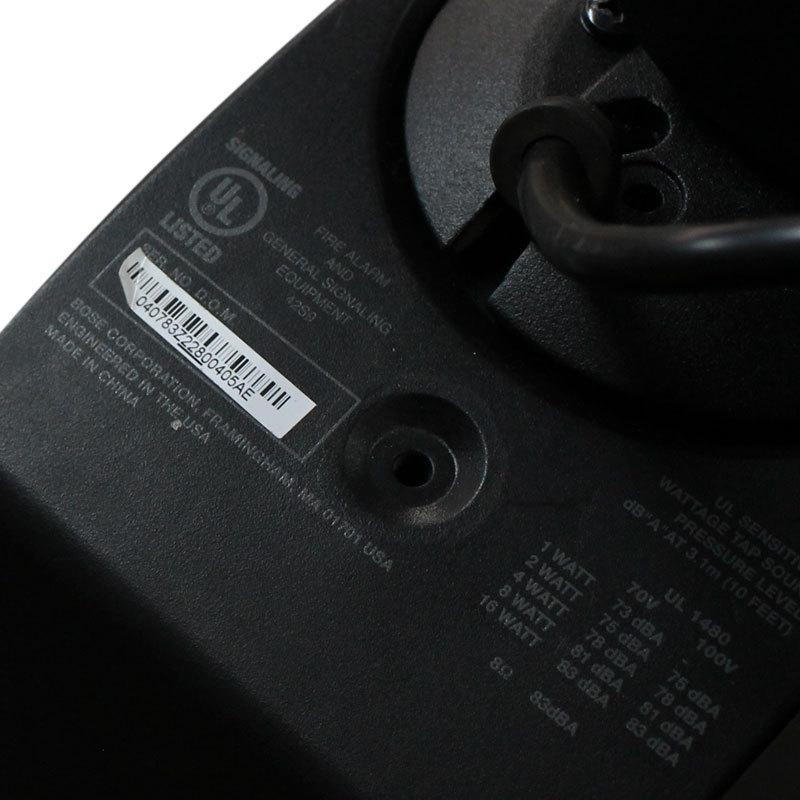 BOSE スピーカー ペア DS 16S Loudspeaker 天吊り ブラック 中古