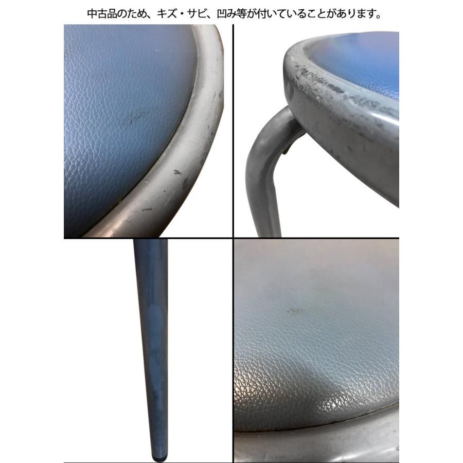 中古品　大量　丸椅子　パイプ椅子　20脚 パイプ丸椅子 丸椅子 20脚 セット チェア スツール 円形 椅子