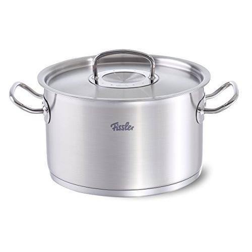 美品 フィスラー Fissler 084 123 24 000 ドイツ製 ガス火 Ih対応 24cm シルバー プロコレクション シチューポット 両手鍋 両手鍋 Populationmalawi Org