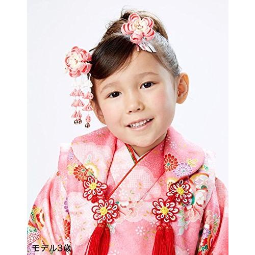 本物保証 かんざし 七五三髪飾り 赤 753 3歳7歳 正月 花簪 和装 着物 髪型 子供 梅つまみ細工 五月人形 Www Collectiviteslocales Fr