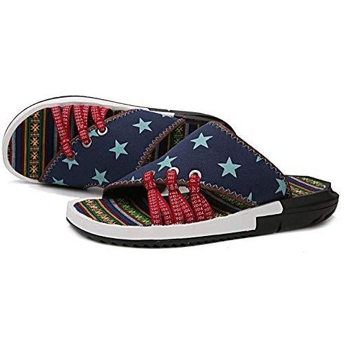 Tarragonarecu メンズ サンダル 草履 透かし彫り 星柄 和柄 エスニック 花柄 旅行 韓国 防滑 オシャレ おもしろ オ A B07qznt4dh 2213 Reason Store 通販 Yahoo ショッピング