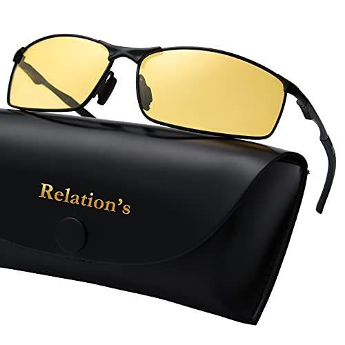 Relation S 若見えメガネ 偏光サングラス 夜間運転用サングラス 車 バイク 反射光 強光 落下防止 自転車 ドライブ A B09dpqd5bq Reason Store 通販 Yahoo ショッピング