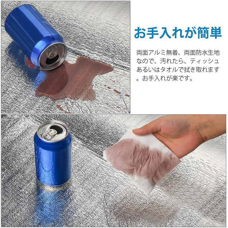 年間ランキング6年連続受賞 0x0cm 銀マット アルミシート Yueranhu キャンプ用 ピクニッ レジャーシート 防水 保温 断熱 シート マット テント レジャーシート Tebingtinggiperangicovid19 Tebingtinggikota Go Id