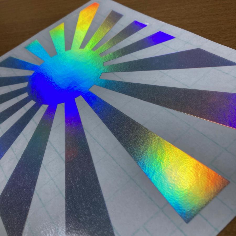 旭日旗 日章旗 四角デザイン カッティングステッカー ホログラフィック系 数量限定 Gentei 0015 Cutting Sticker Shop Restt 通販 Yahoo ショッピング