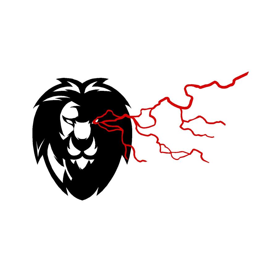 ライオン ロゴ Ver 2 イラスト カッティングステッカー 2色 反射系デザイン 数量限定 覚醒シリーズ Gentei 0045 Cutting Sticker Shop Restt 通販 Yahoo ショッピング