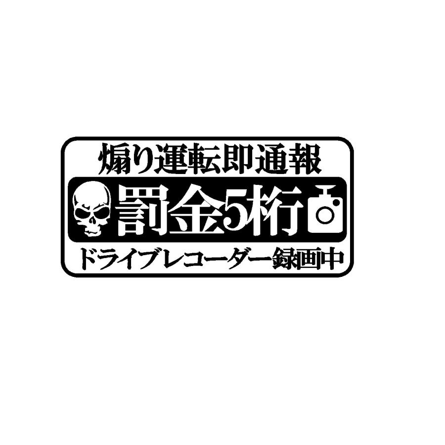 煽り運転即通報 罰金5桁 ロゴ カッティングステッカー 選べる3サイズ Rogo Cutting Sticker Shop Restt 通販 Yahoo ショッピング