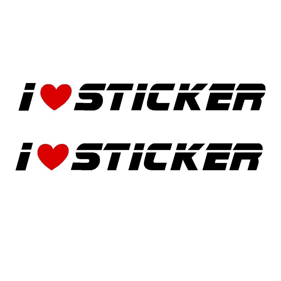アイラブ ステッカー 英語 ロゴ カッティングステッカー Rogo 00 Cutting Sticker Shop Restt 通販 Yahoo ショッピング