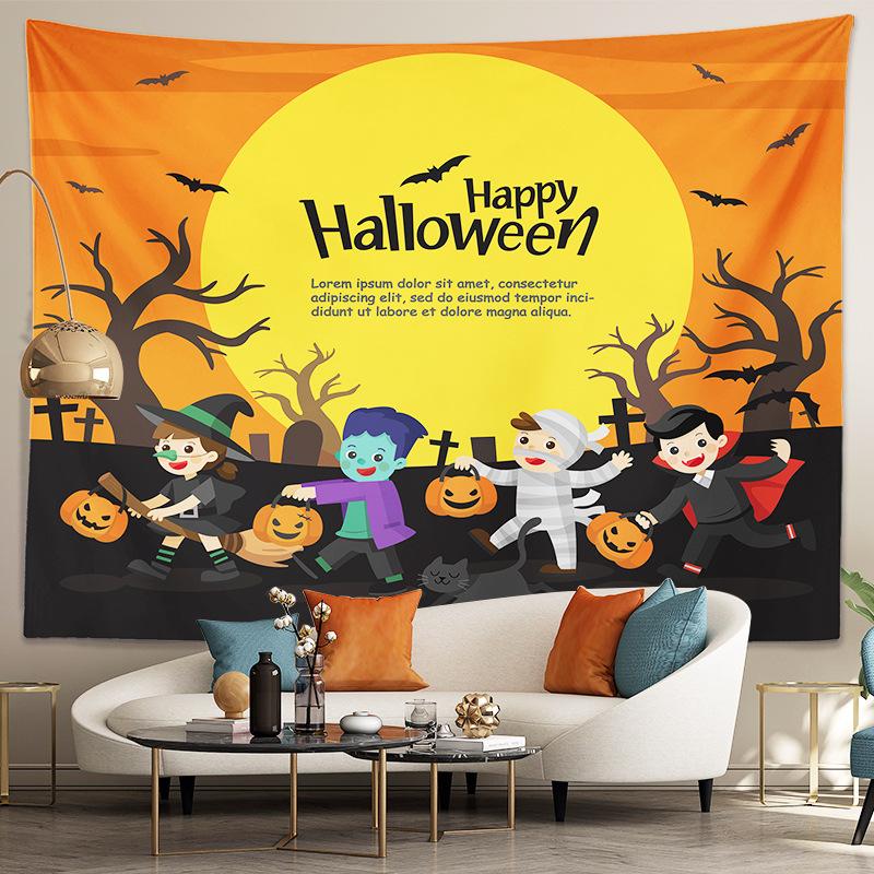 ハロウィン ハロウィーン タペストリー 幕 飾り パーティー