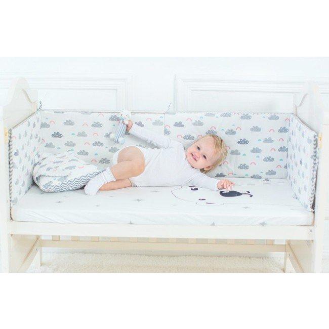 ベッドガード 赤ちゃん クッション ロング L字に折られる ベビーベッド サイドガード 転落防止 北欧 おしゃれ ベッドバンパー 衝撃吸収 けが防止 Tj80 Resty 通販 Yahoo ショッピング