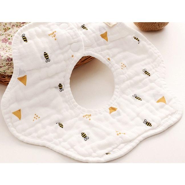 レビュー特典 短納期 よだれかけ スタイ ベビービブ 赤ちゃん 360度よだれカバー 綿 エプロン お食事 おでかけ オシャレ 花びら かわいい ベビー Tr4b0 Resty 通販 Yahoo ショッピング