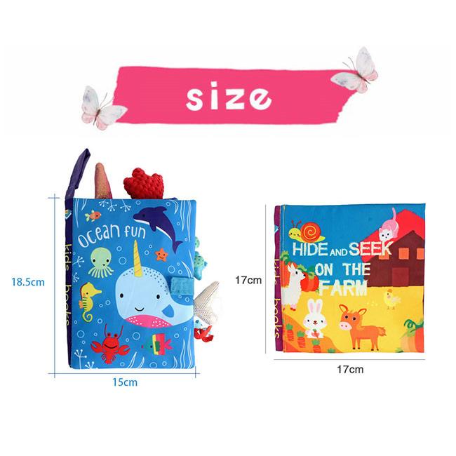 激安卸販売新品 送料無料 高品質 大人気 布絵本 おもちゃ 赤ちゃん 知育玩具 音が出る 布のおもちゃ 0歳 1歳 2歳 ベビー 幼児 キッズ 出産祝い プレゼント バレンタインデー Materialworldblog Com