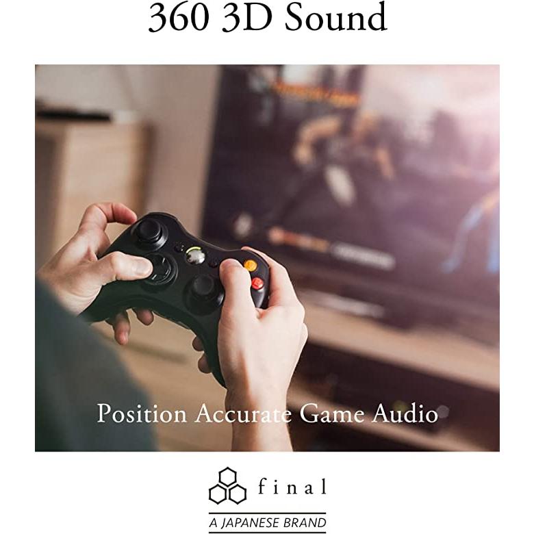 final (ファイナル) E500 カナル型 イヤホン【 VR バイノーラル ASMR 360オーディオ推奨】 ブラック｜resume-pc｜02