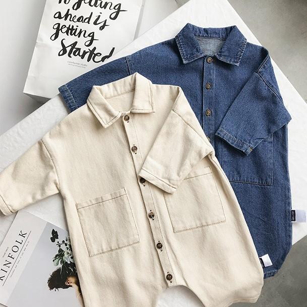 ベビー服 ロンパース 男の子 カバーオール 赤ちゃん 服 70 80 90 長袖