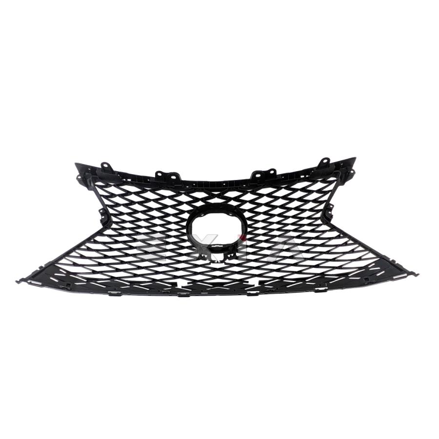 レクサスES300h 黒 スピンドルグリル マイナーチェンジを受けたレクサスESのスピンドルグリルは、縦