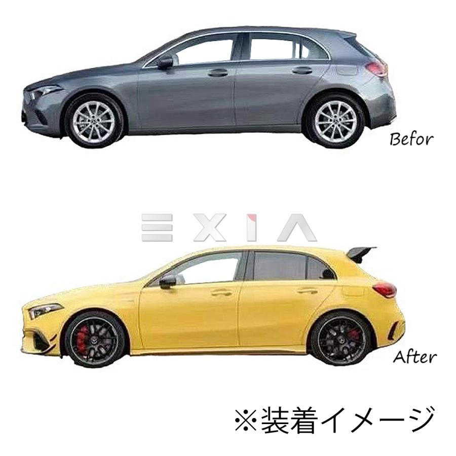 W177 AMG A45タイプ グリル フロントバンパー サイド リアディフューザー マフラーカッター エアロセット ノーマル メルセデスベンツ Aクラス ★国内発送 爆買★の画像