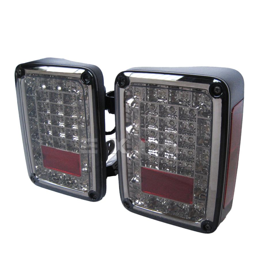 Jeep（ジープ） JKラングラー JKWrangler LEDスモークレンズ 