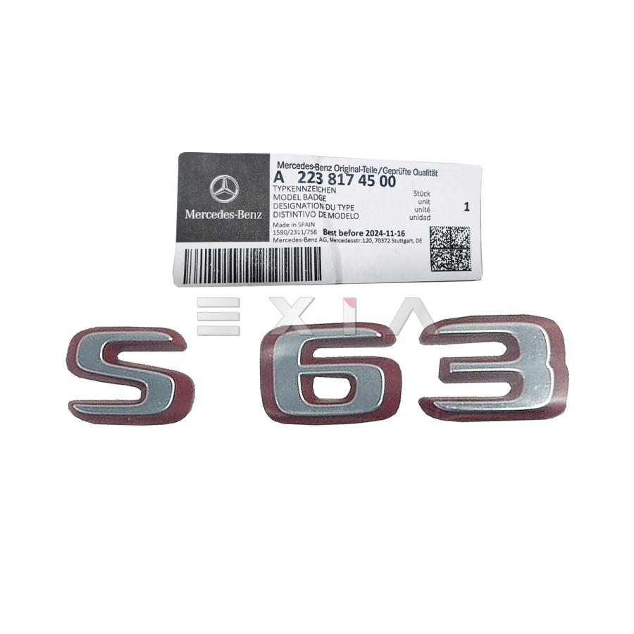 Mercedes-Benz（メルセデス・ベンツ） W223 純正エンブレム S63
