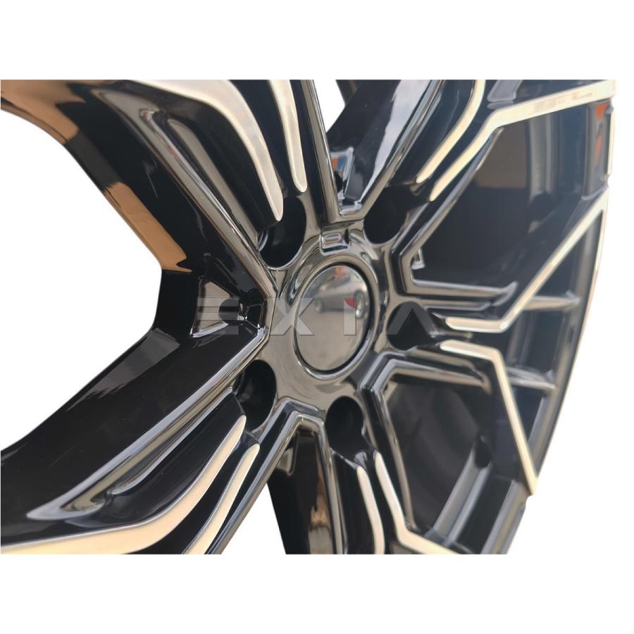 鋳造ホイール BMW F型 8.5 9.5J 20インチ PCD120 ET32/35 ブラック 