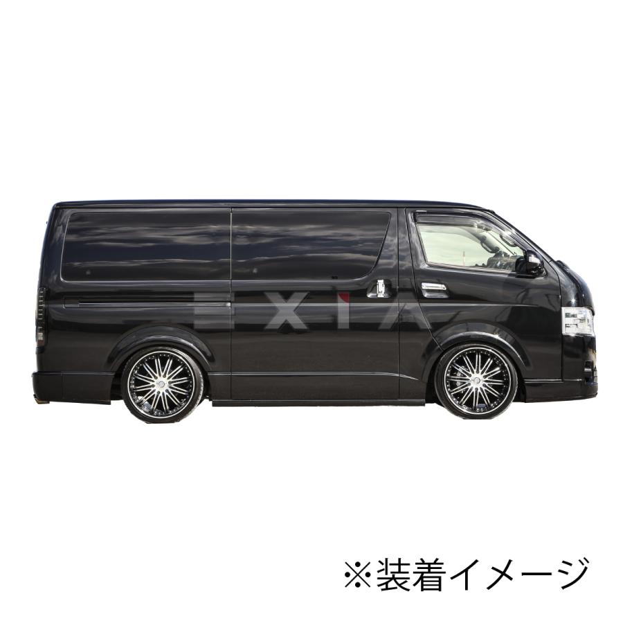 ハイエース HIACE 200系 標準ボディー オーバーフェンダー 未塗装 前後