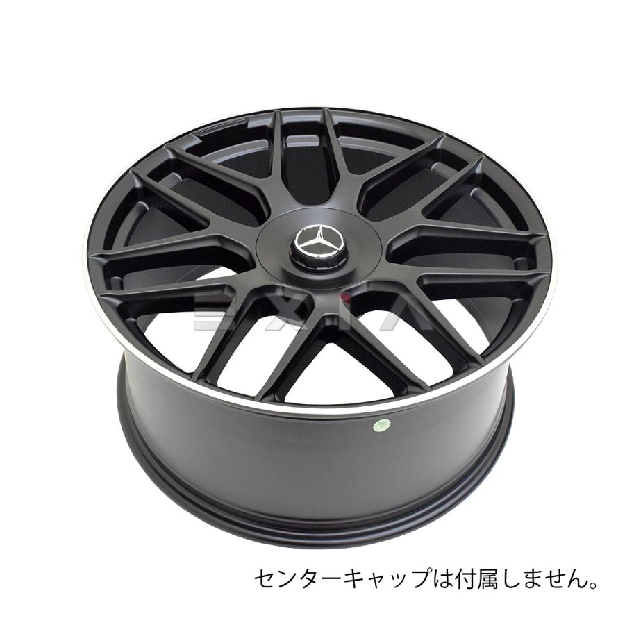 W463aW464 Gクラス ゲレンデ アルミホイール 1本 10J ET36 PCD130 5穴 22インチ マットブラック G63 AMG G11M MercedesBenz メルセデスベンツ★国内発送 爆買★の画像