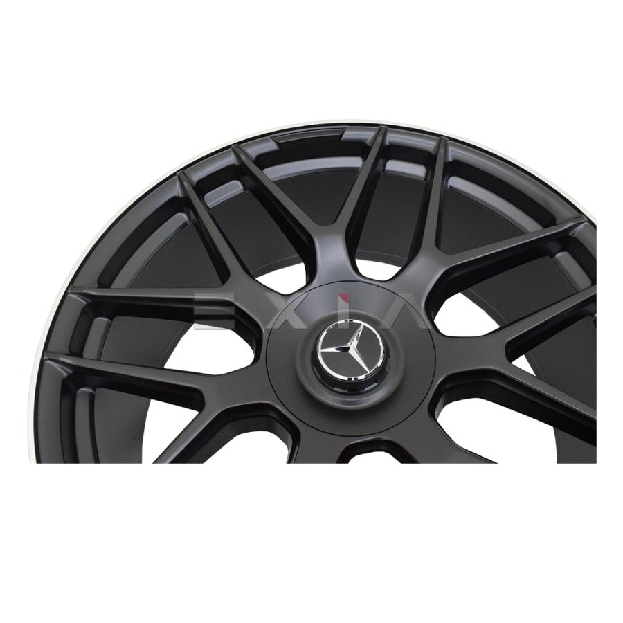 W463aW464 Gクラス ゲレンデ アルミホイール 1本 10J ET36 PCD130 5穴 22インチ マットブラック G63 AMG G11M MercedesBenz メルセデスベンツ★国内発送 爆買★の画像