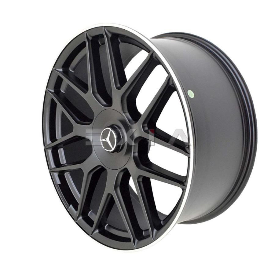 W463aW464 Gクラス ゲレンデ アルミホイール 1本 10J ET36 PCD130 5穴 22インチ マットブラック G63 AMG G11M MercedesBenz メルセデスベンツ★国内発送 爆買★の画像