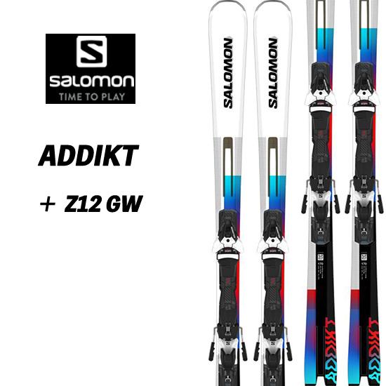 SALOMON 23/24 ADDIKT + Z12 GW アディクト サロモン デモスキー SALOMON 23/24 ADDIKT + Z12 GW アディクト サロモン デモスキー