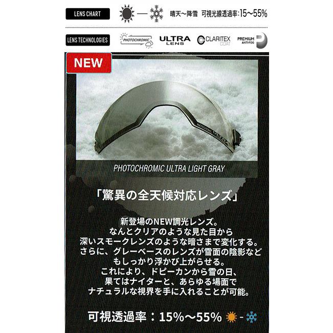 BANK 23/24 BK34570 (Y) 調光ウルトラレンズ ライトグレイ