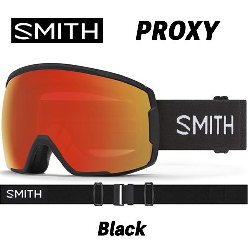 SMITH（スミス） 23/24 PROXY SMITH (BLACK）スミスゴーグル プロキシー ブラック 調光クロマポップレンズ 正規品 ...