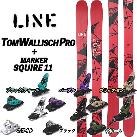24/25 TOM WALLISCH PRO +24/25 MARKER SQUIRE 11 LINE フリースタイル 