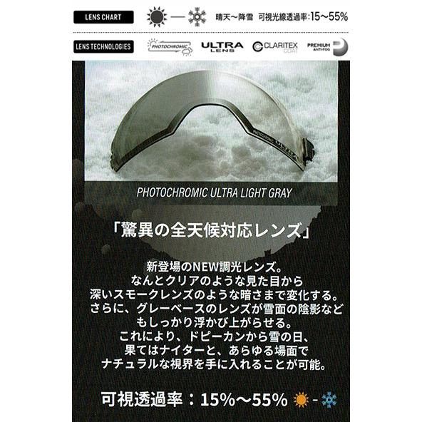 SWANS（スワンズ） 24/25 RACAN-MDH-CU-LG (R/GM) ラカン 調光ウルトラ
