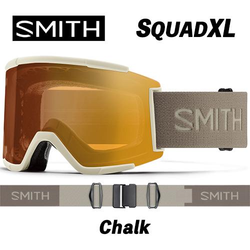 SMITH（スミス） 24/25 SQUAD XL SMITH (CHALK） 調光クロマポップ