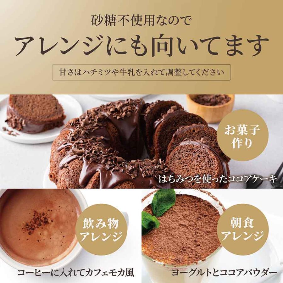 ココアパウダー 500g ココアバター10〜12% 砂糖不使用 香料無添加