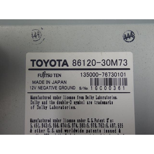 クラウン DBA-GRS200 カーナビゲーション 062 86111-30730 : RETEX