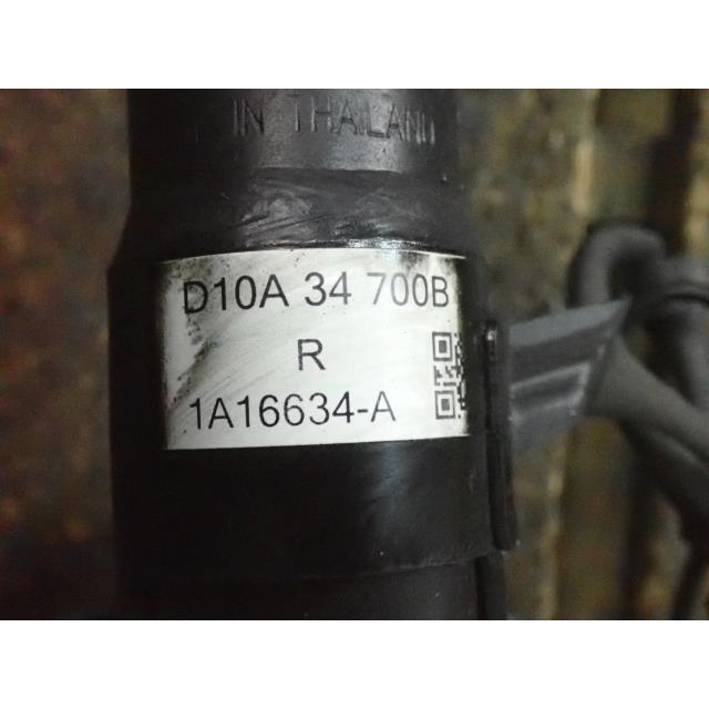 デミオ DBA-DJ3FS 右フロントストラットASSY 42M  D10A-34-700Bの画像
