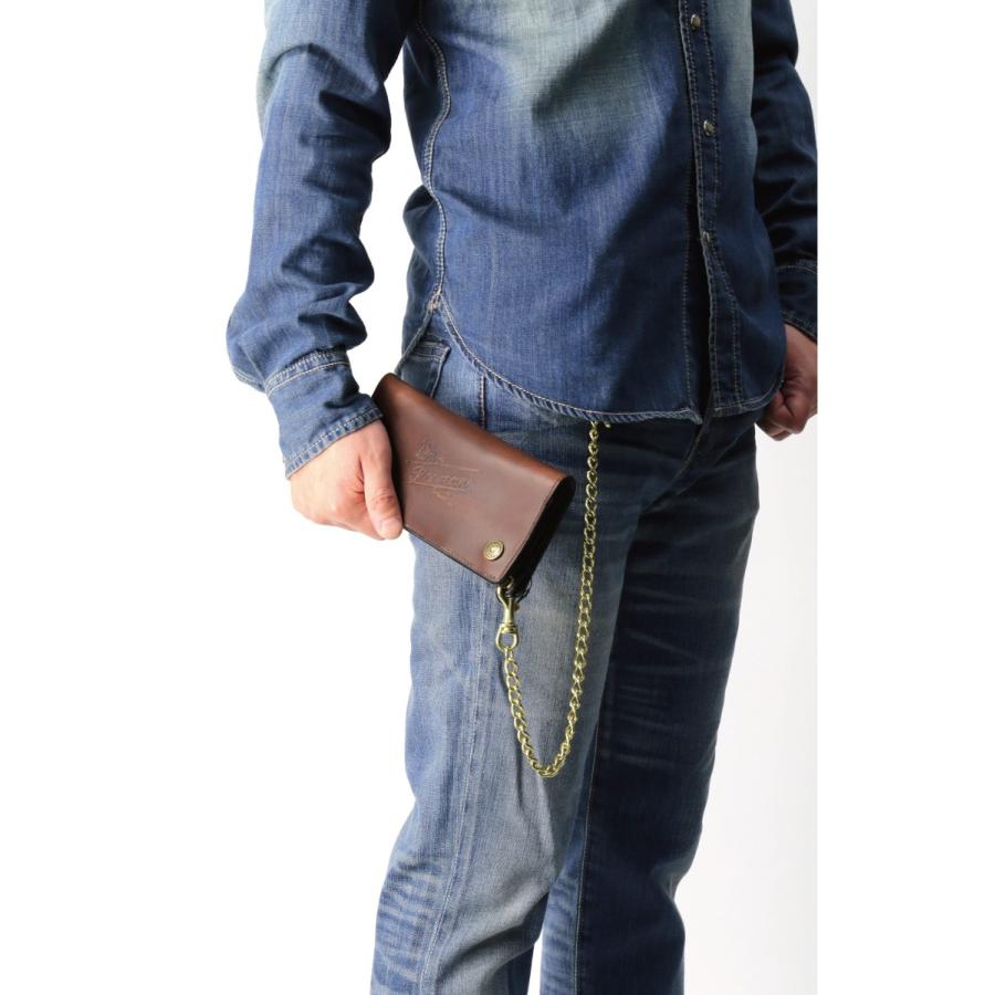 Schott ショット レザー 長財布 ウォレットチェーン付き Schott N.Y.C ショット PERFECTO レザーロングウォレット
