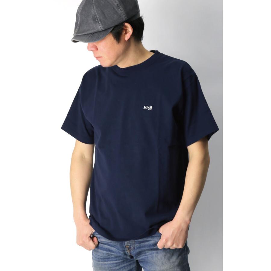 (ショット) Schott ワンポイント ロゴ Tシャツ クルーネック カットソー メンズ レディース 【父の日 プレゼント】｜retom｜05