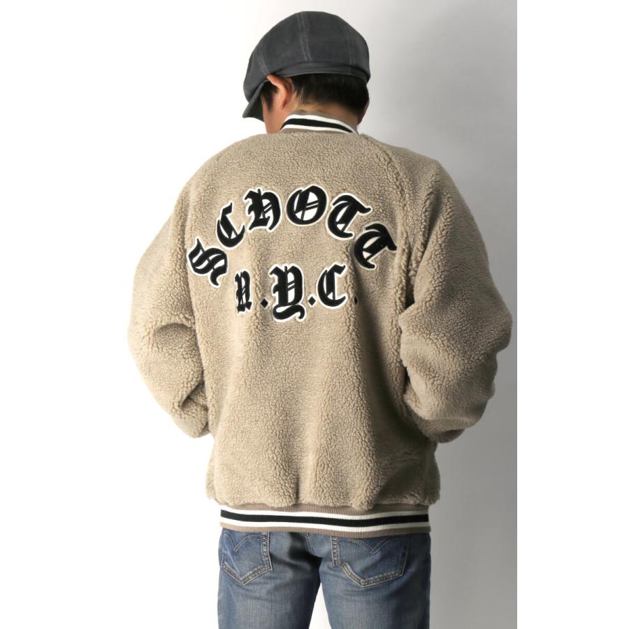 Schott N.Y.C (ショット) ボア スタジアム ジャケット Schott N.Y.C (ショット) ボア スタジアム ジャケット
