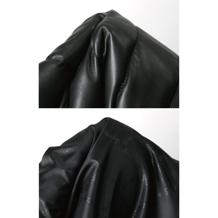 Schott N.Y.C (ショット) レザー ダウン ジャケット 革ジャン Schott N.Y.C (ショット) レザー ダウン ジャケット 革ジャン