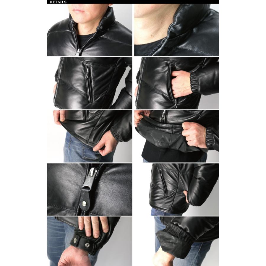 Schott N.Y.C 30%OFF!! (ショット) レザー ダウン ジャケット Schott N.Y.C 30%OFF!! (ショット) レザー ダウン ジャケット