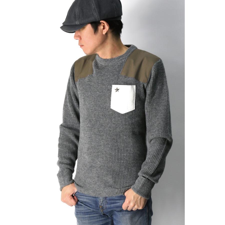 neighborhood schott クルーネック Schott N.Y.C 50%OFF!! (ショット) レザー ポケット コマンド