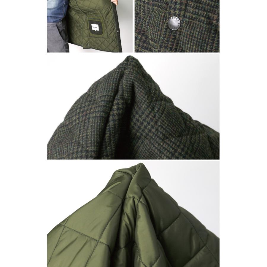 Barbour (バブアー) LIDDESDALE SL LONG WOOL CHECK リッズデール
