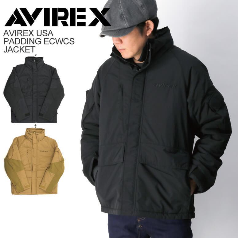 20%OFF!! (アビレックス) AVIREX アヴィレックス パディング エクワックス ジャケット 中綿入りジャケット フード付き メンズ